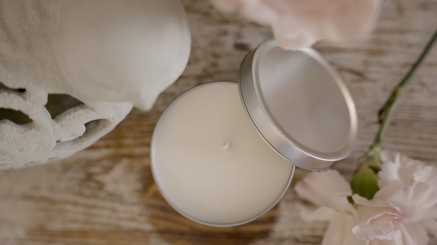 Lady's Afternoon Bath Candle Tin