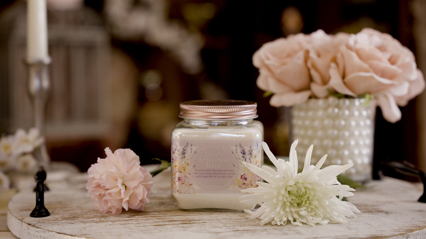 Lady's Afternoon Bath Candle