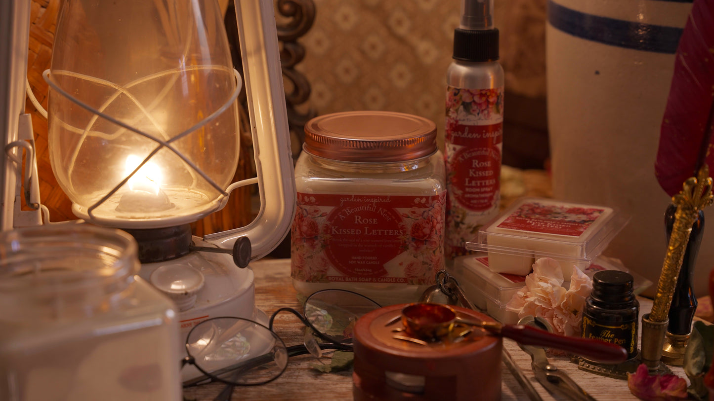 Rose Kissed Letters Bundle