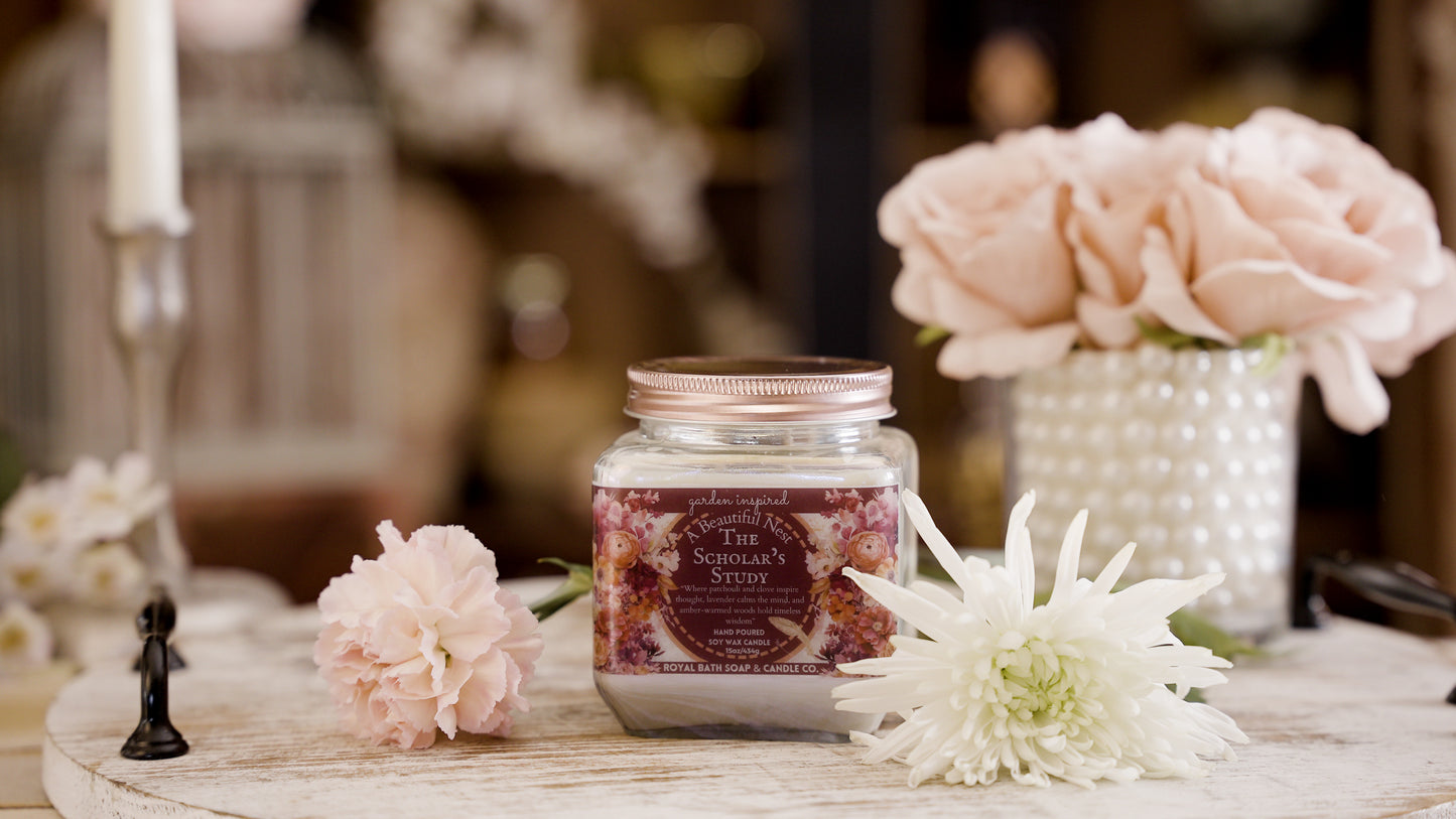 The Scholar's Study Candle