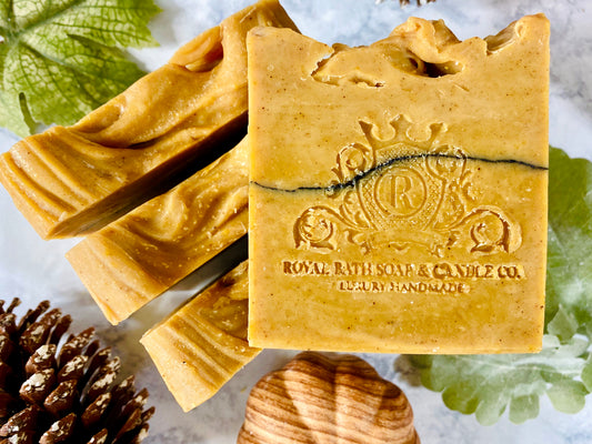 Coming Soon April 2025! Carrot & Turmeric Soap bar