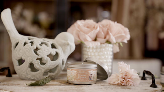 Cowgirl Cottage Candle Tin