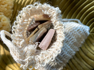 Soap ends & natural sisal bag bundle