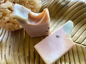 Peaches & Green tea soap